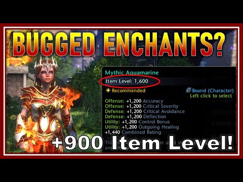Game Broken (PC) - "NEW" 1,600 Item Level Enchants But DO NOT do this! (+900 IL) - Neverwinter