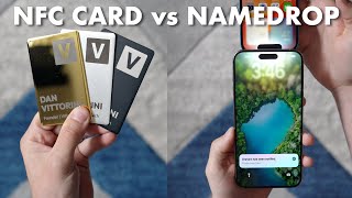 NameDrop vs NFC Business Card - Don't Make The Wrong Choice!