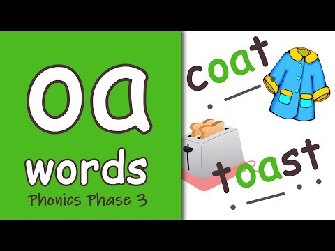 'oa' Words | Blending Phonics Phase 3
