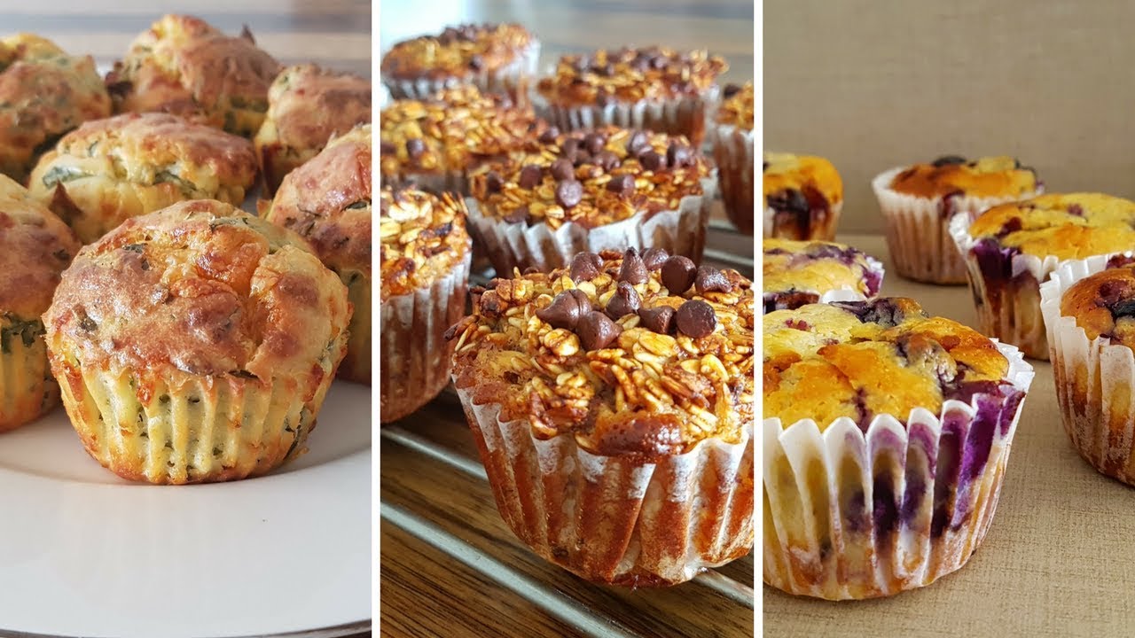 3 Easy Muffins Ideas for Breakfast The Cooking Foodie
