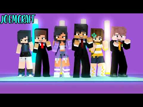 COUPLE DANCE | HERO TONIGHT DANCE | SUPER IDOL DANCE | APHMAU AND FRIENDS - Minecraft Animation
