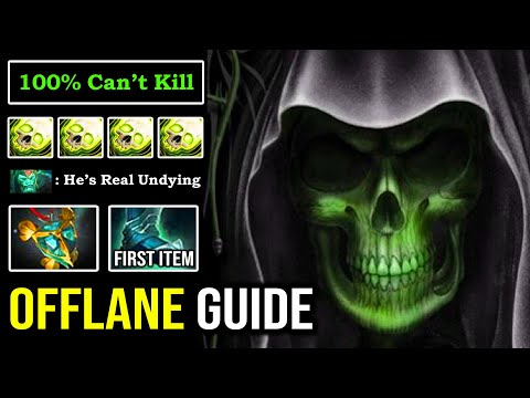 THE UNKILLABLE REAPER First Item Greave EZ Offlane Necrophos 20Min GG Immortal Deleted ALL DotA 2