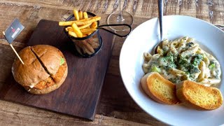 Best BURGER & PASTA at Brooklyn Central Chandigarh |Best Food Experience| BANOFFEE PIE & OREO SUNDAE