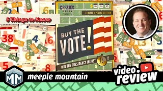 Buy the Vote - 5 Things You Need to Know - Review - Boardgame Brody
