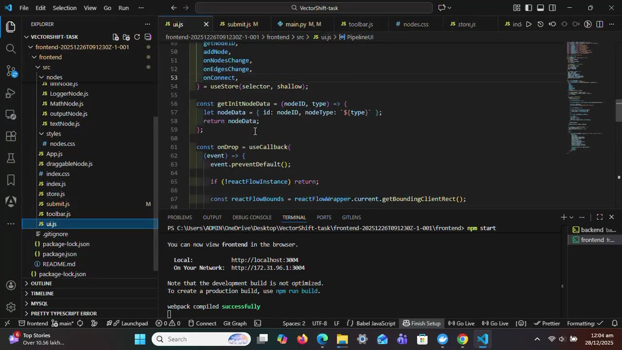 vectorshift #html #css #react #python #fastapi #anilcoding #nxtwave #viral #llm #coding #tutorial