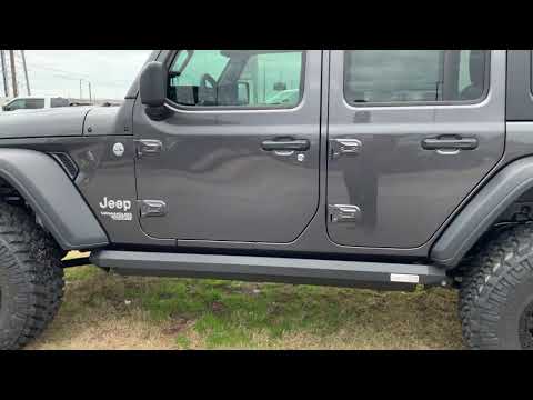 Amp Research Power Rock Rail Running board Jeep Wrangler Power Step XL