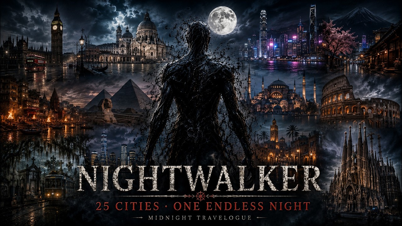 The Nightwalker’s Midnight Travelogue | Cinematic Horror Around the World