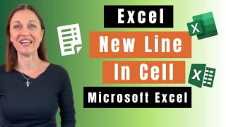 Excel new line in cell (inc. how to wrap text in Excel)