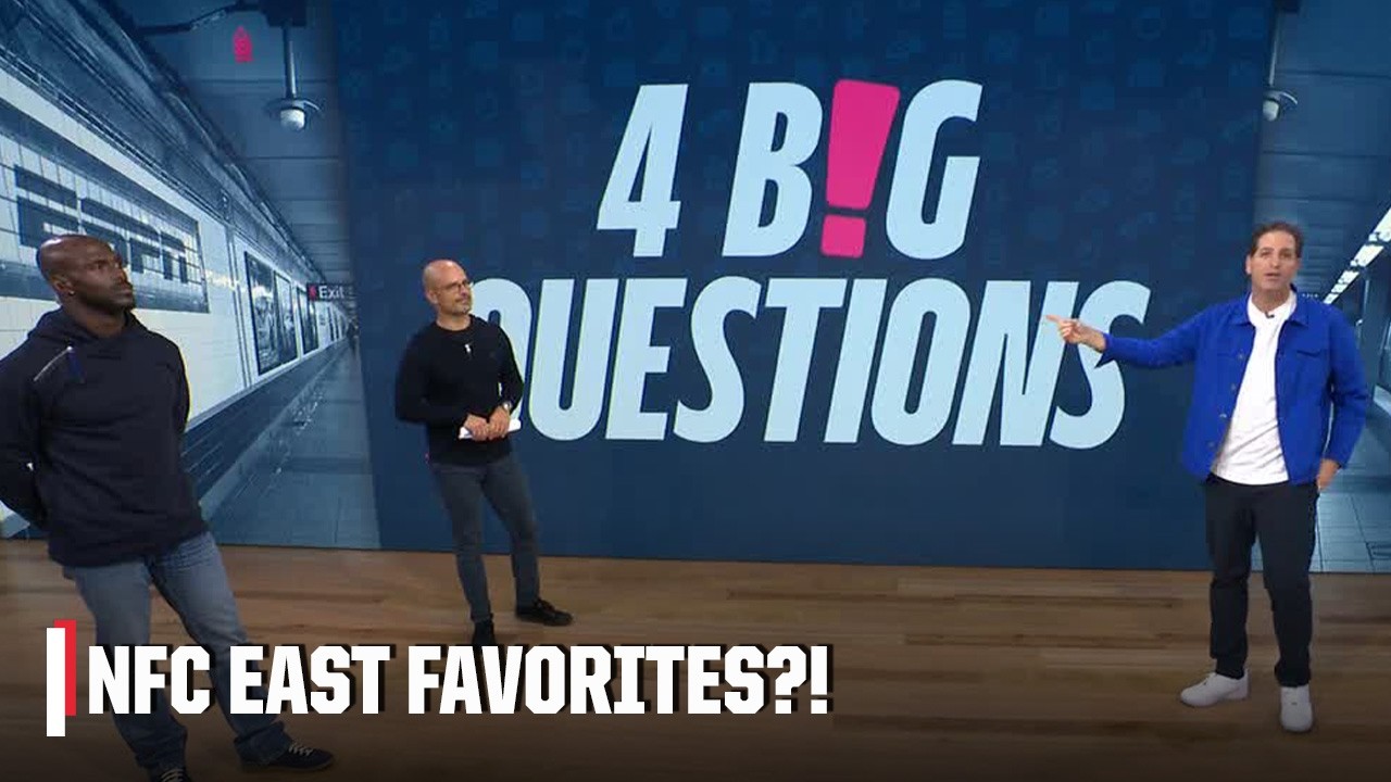 Should the Cowboys be NFC East FAVORITES over the Giants?! 👀 4 Big Questions | Big Day