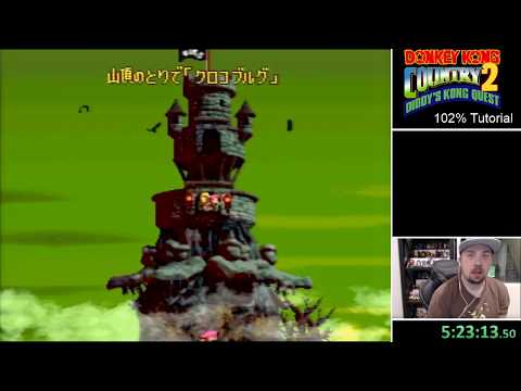 Donkey Kong Country 2 - 102% Speedrun Tutorial - World 6 and Endgame