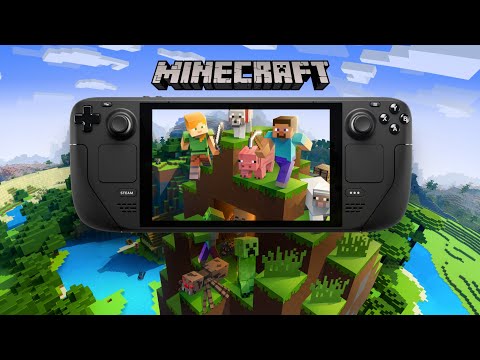 Minecraft on Steam Deck, with gamepad controls (October 22 NEW GUIDE)