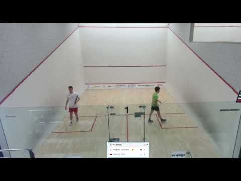 Filip Stolecki vs Raphaël Magron - ESF European Individual u19 Squash Championships 2023