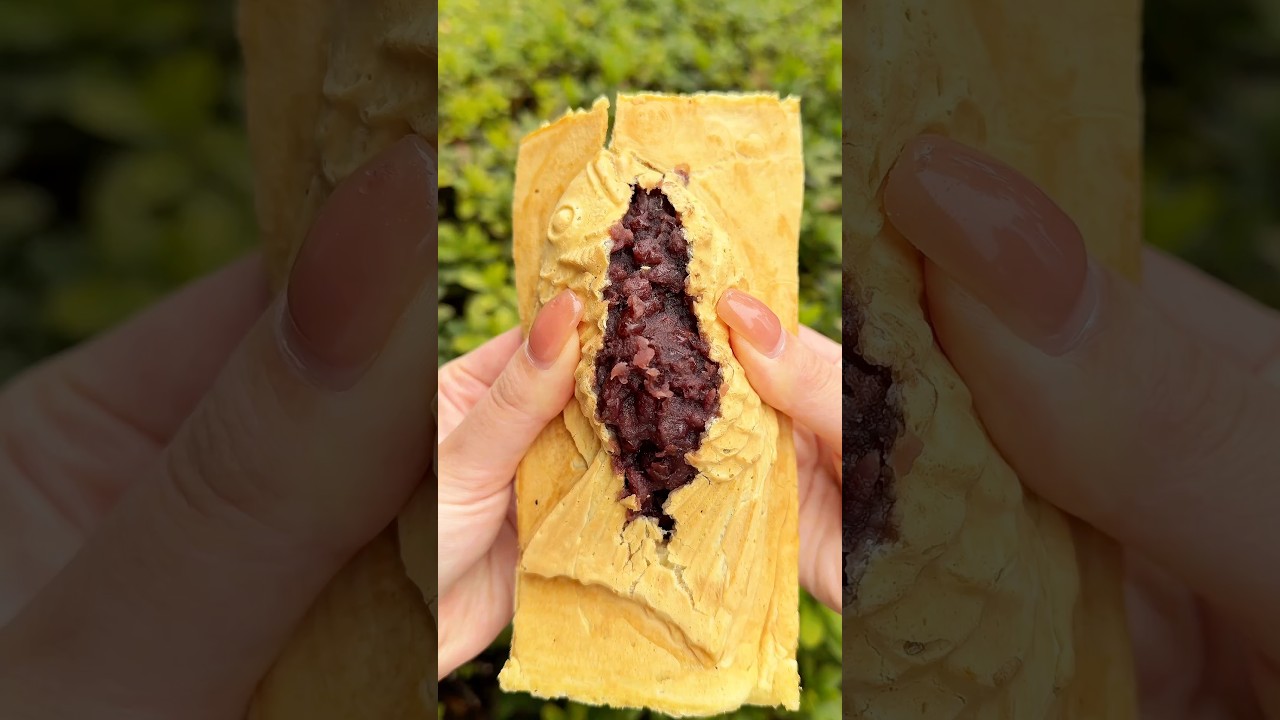 【東京・新橋】餡がパンパンに詰め込まれたカリカリ羽付きたいやき #japanesefood #ジョイ飯 #shorts