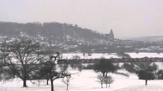 preview picture of video 'Winterliche Gäubahn bei Herrenberg'