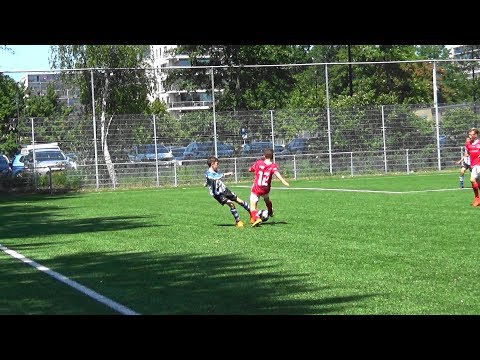 4e en laatste poulewedstrijd FC Eindhoven JO13-1 - DOVO JO13-1 Arie van den Bos memorial cup 2019