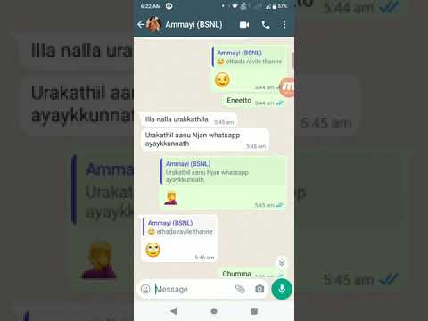Chat with Mallu Aunty at morning - Malayalam