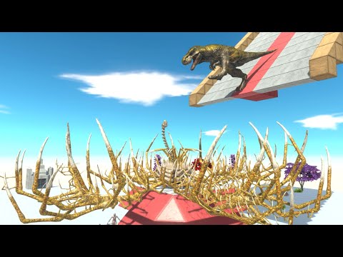 Tentacle Trap Who Can Survive? ► Animal Revolt Battle Simulator