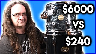 Video thumbnail for Can you tell? $6000 DW Kit vs $240 Tama Drums. by SpectreSoundStudios