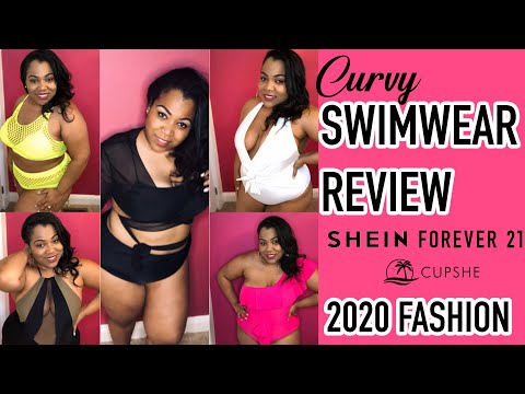 CURVY SWIMSUIT TRY-ON HAUL | Shein, Forever 21, Cupshe