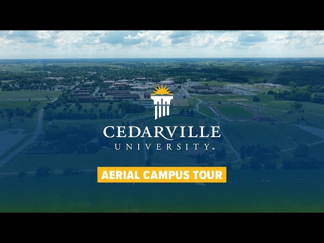 Thumbnail for video titled: Cedarville University Aerial Campus Tour