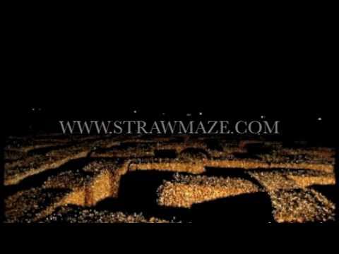 The Straw Maze - The Biggest & Best Straw Bale Maze
