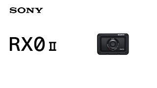 Video 2 of Product Sony RX0 II 1" Action Camera (2019)