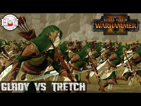 Glady vs Tretch - Total War Warhammer 2 - Online Battle 211