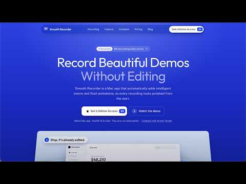 SmoothRecorder video preview