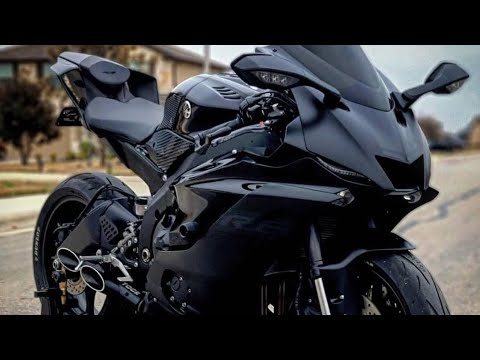 2020 Matte Black YAMAHA YZF R6 Toce Exhaust System Sound (Walkaround, Warm Up Sound, FlyBy)
