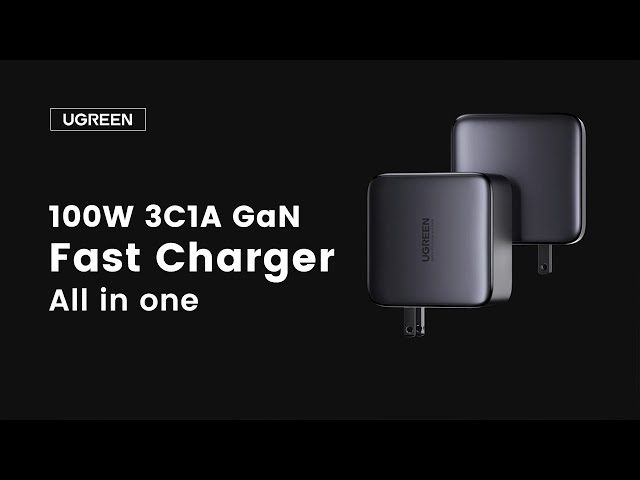 Video teaser per Ugreen Nexode 100W Charger | More Ports, More Choices