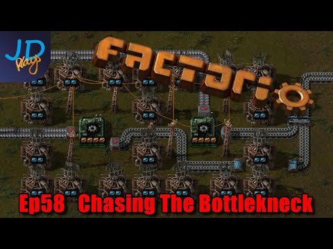 Chasing The Bottlekneck Ep58 | Factorio Biter Hell | Gameplay, Lets Play