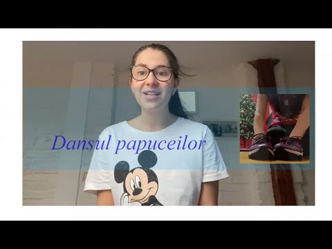 Dansul papuceilor de iarna, joc distractiv. Gradinita de acasa