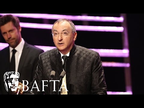 Peter Kosminsky accepts Wolf Hall's Drama Series award | BAFTA TV Awards 2016