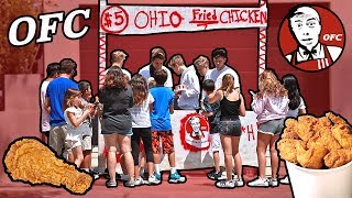 FUNNY OHIO FRIED CHICKEN STAND (WITH FANS)