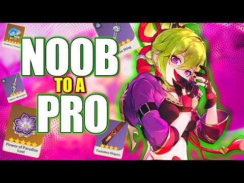 🥷 Kuki Shinobu Build AKA the god of Hyperbloom [Build Guide]!