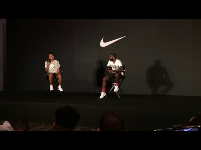 【Mobile01】Kyrie Irving抵達信義區的W Hotel接受台灣媒體專訪