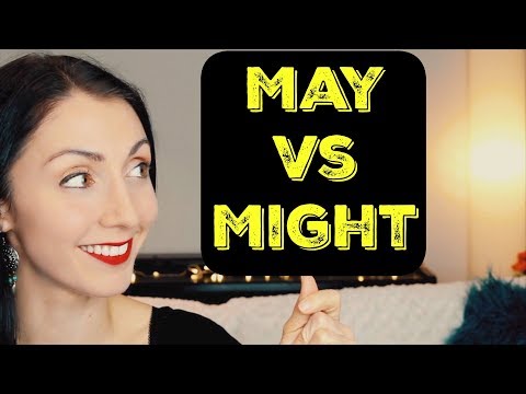 May vs Might What's the Difference | Live English Lesson Writing Practice