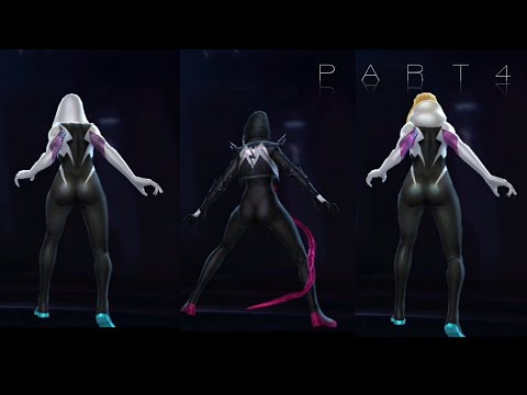 All Uniform/Skin and Skill Spider-Gwen | Gameplay Walkthrough Part 4 | Marvel Future Fight