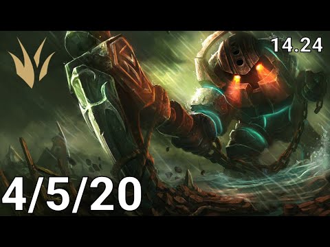 Nautilus Jungle vs Jarvan IV - EUW Master | Patch 14.24