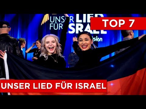 TOP 7 | Unser Lied für Israel (Germany 2019)