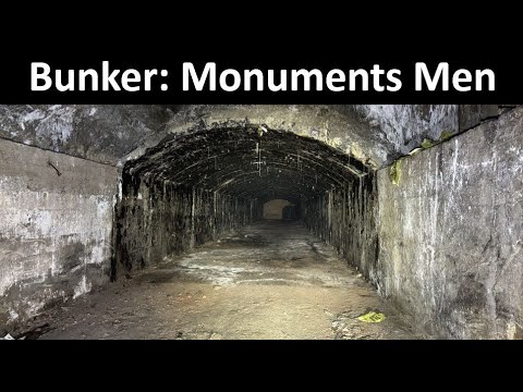The bunker from the film "The Monuments Men". The Nazis hid gold treasures and paintings here.