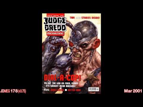 Judge Dredd Megazine (2000AD) Front covers to end of 2011