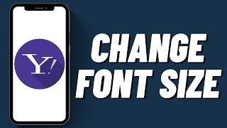 How To Change Font Size In Yahoo Mail (2023)