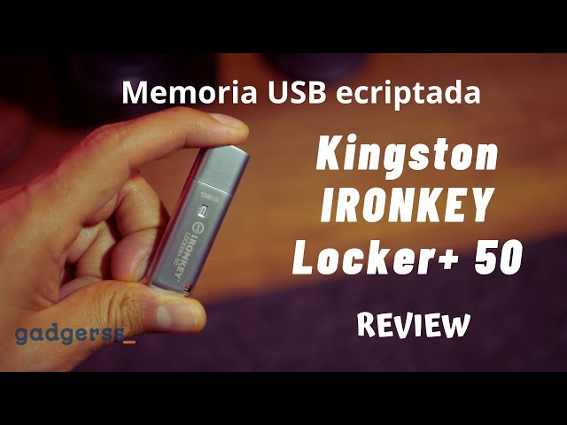 Vídeo relacionado con Kingston Technology IronKey 128GB Locker Plus 50 G2, FIPS 197, AES-256 (128GB IRONKEY LOCKER PLUS 50 G2)