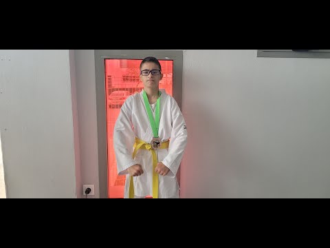 torneo karate dalias (almeria) 2º posicion, super motivado