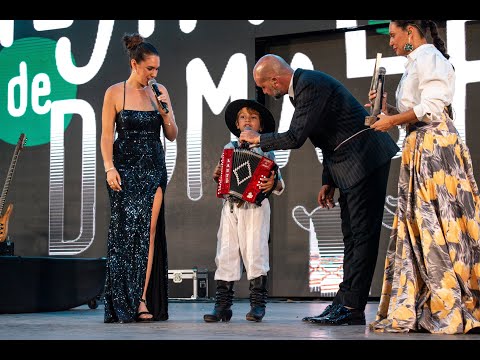 Lauti llegó a Jesús María: el niño correntino que ganó un premio con su acordeón