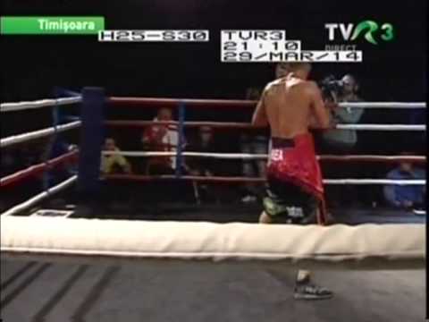 Meciul Robert Cristea - Flavius Biea - Gala de Box Timisoara 29.03.2014