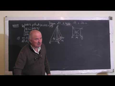 2/2 1308 Teorema celor 3 perpendiculare cu reciprocele sale Cazuri de asemanare triunghi - Clasa 8