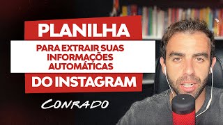 Planilha Automatizada para Seguidores Instagram [2023] [ATUALIZADO]