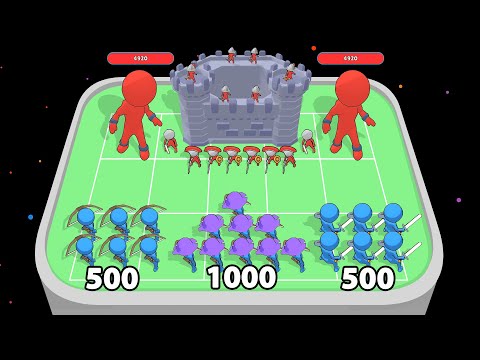 MERGE FIGHT ⚡ The Next Evolution Begins | Merge Siege Battle Simulator Gameplay Walkthrough